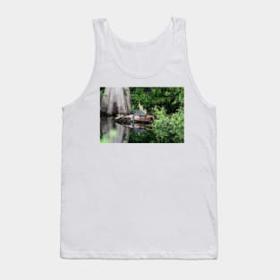 Cute Lazy Alligator Tank Top